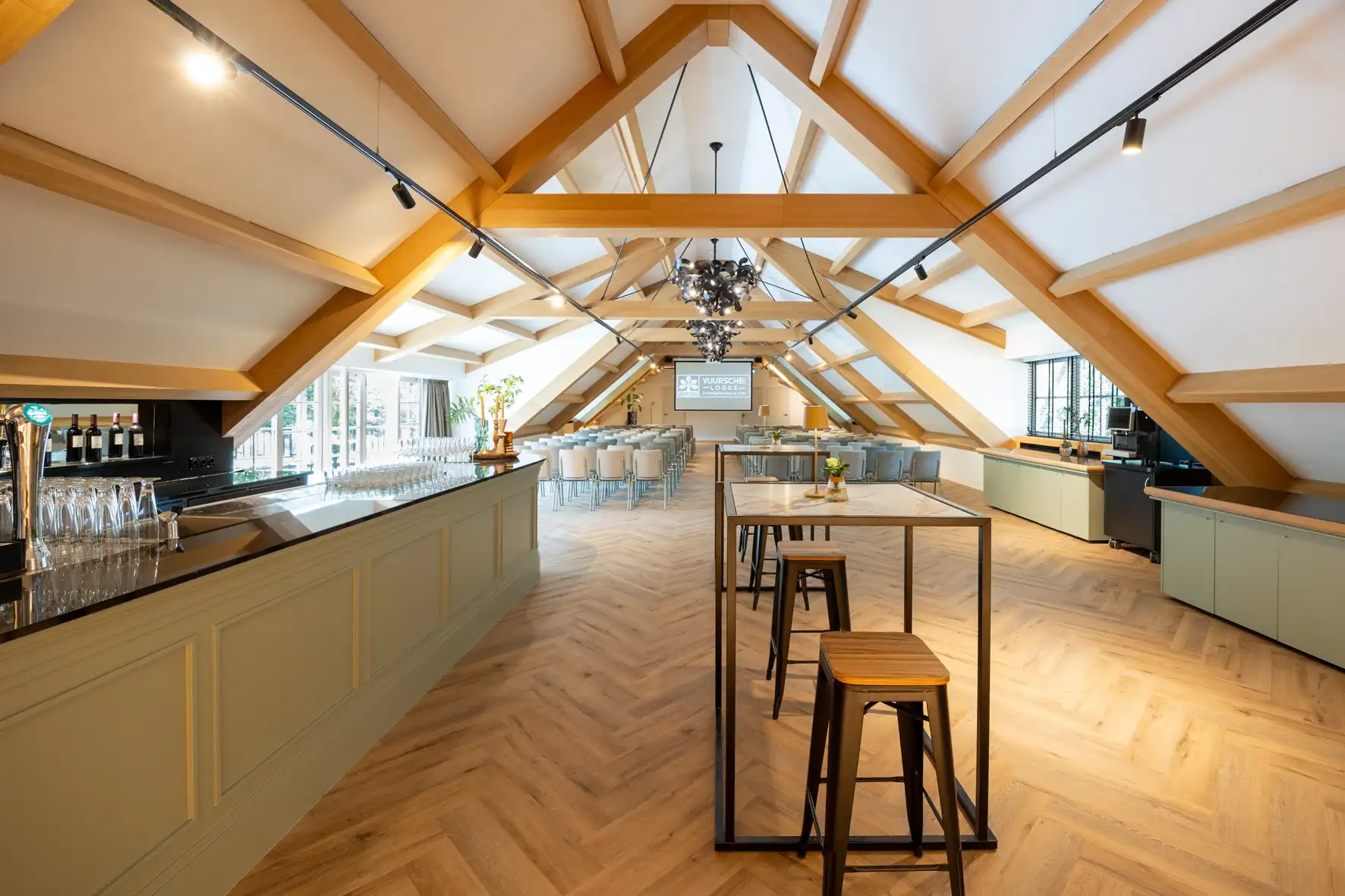Crown bij eventlocatie Vuursche Lodge